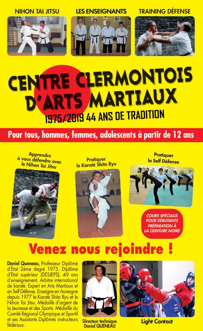 dojo karate clermont